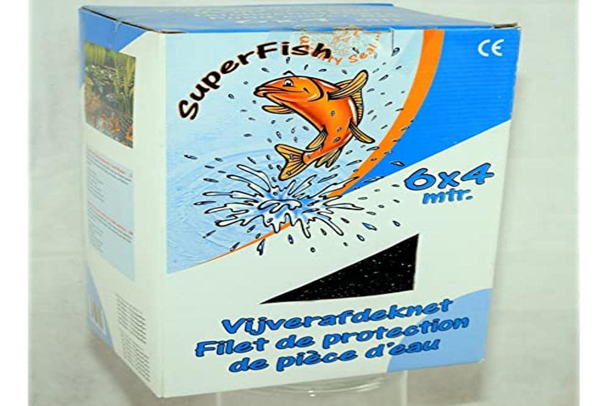 Superfish Pond Cover Net With 14 Pegs 6x4m