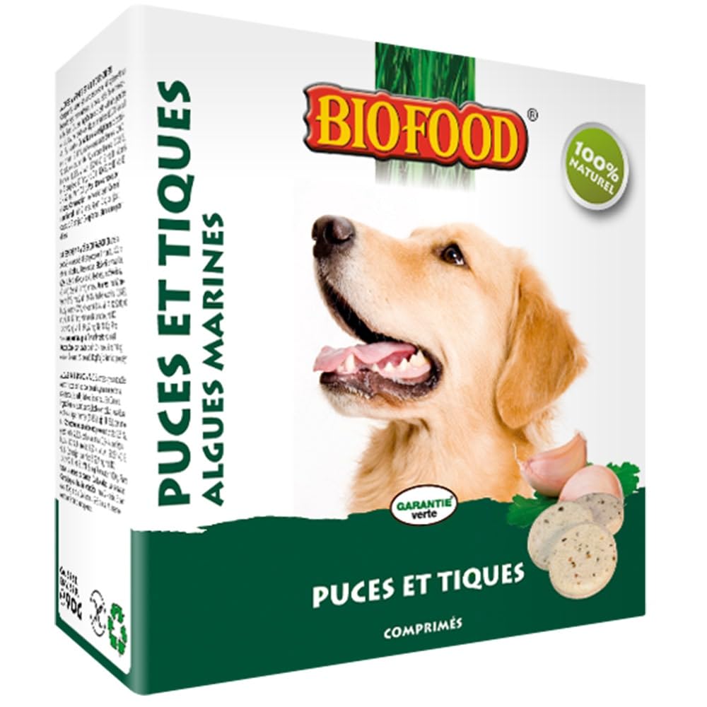 Biofood Anti-Flea Algae Treatment for Dog/Cat, 55 Pieces