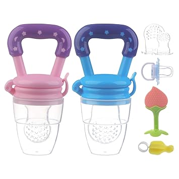 teething fruit pacifier