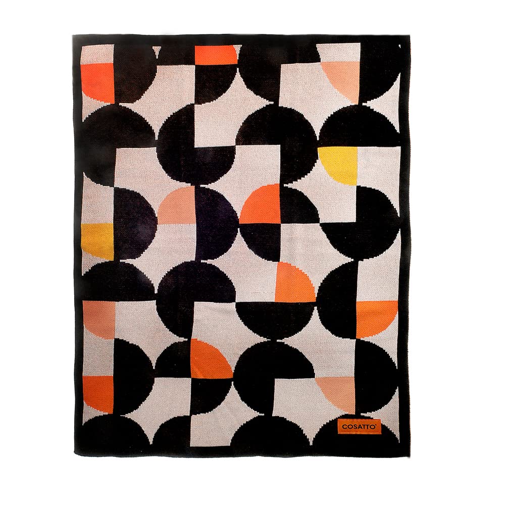 Cosatto Baby Blanket 90x70 cm, 100% Combed Cotton Knitted Blanket | Ultra-Soft Blanket for Cot, Pram & Snuggles – Easy Tiger Design – Newborn Essentials Gift Set