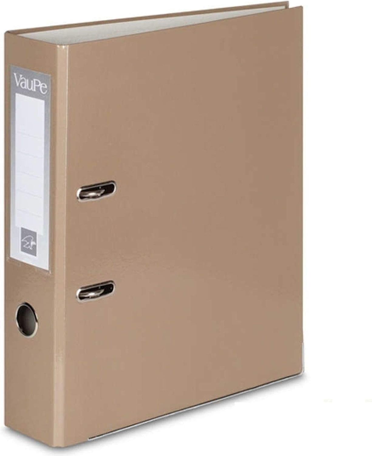 1 x Cocoa A4 Large 75mm Lever Arch Files Folders Metal Edge & Finger