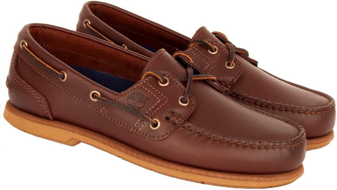 Timberland Brown 25021 Men’s Slip On Loafer Brown Leather UK 10 Amazon