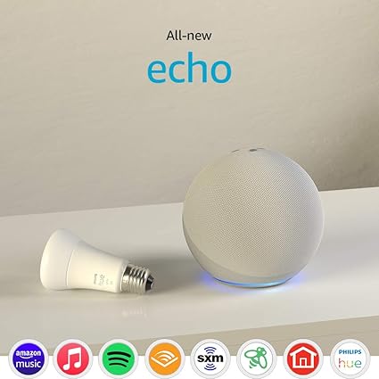 echo spot philips hue