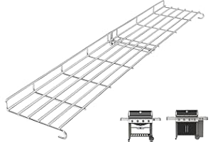 QuliMetal- 66045 Grill Warming Rack for Weber Genesis Ii 400 Series Gas Grills, Genesis Ii E/S/Se 410, Ii E/S 435 Series, Sta