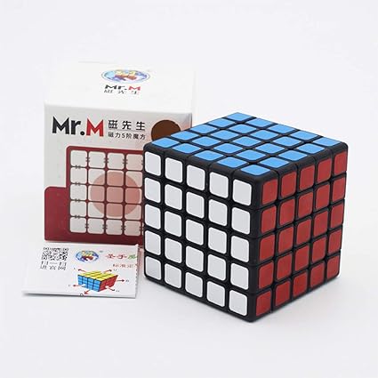 Adeeing 5x5 Kids Professional Speed Magic Cube Puzzles Toy