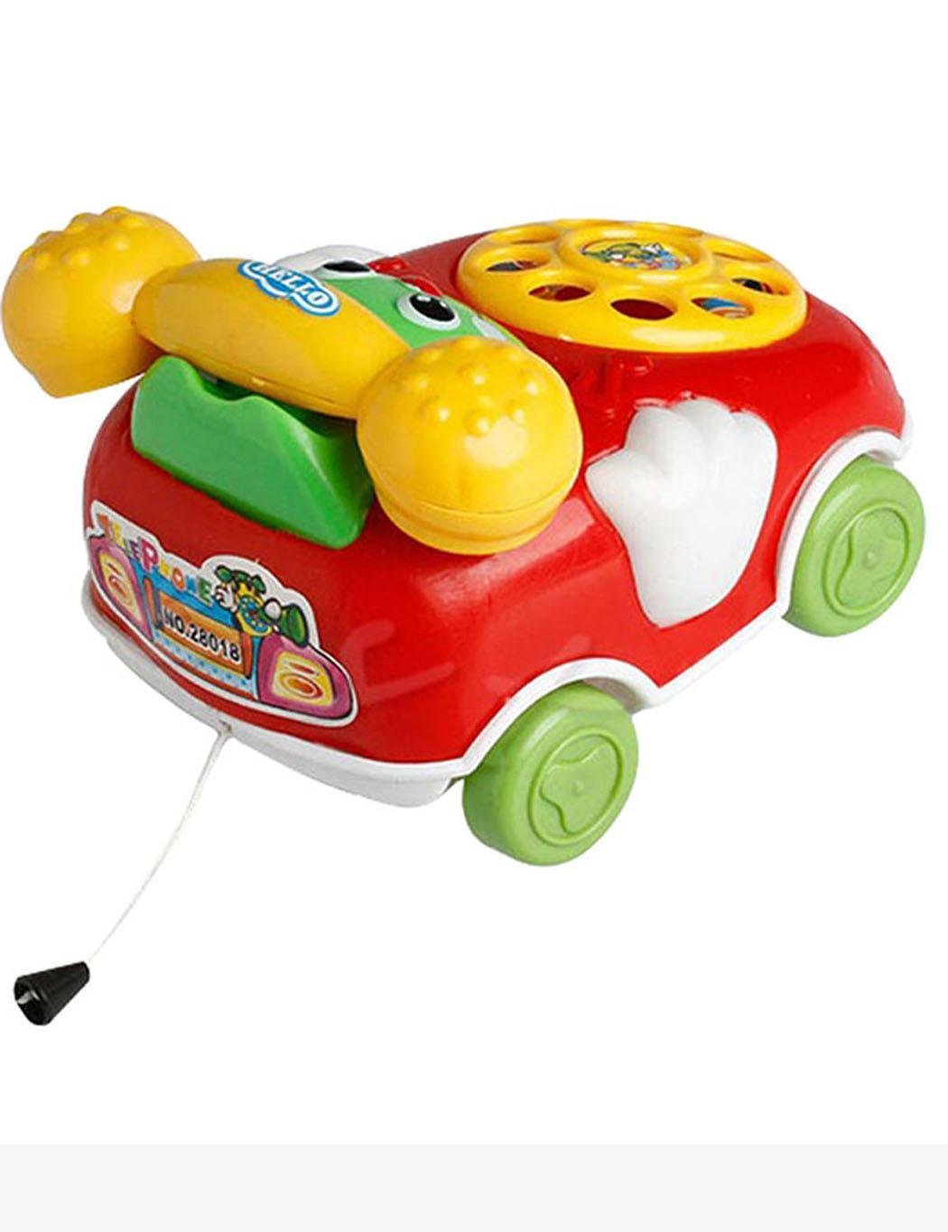 Dongba Baby Toys 2in 1 Cartoon Car Phone for Kids Educational Developmental Toys
