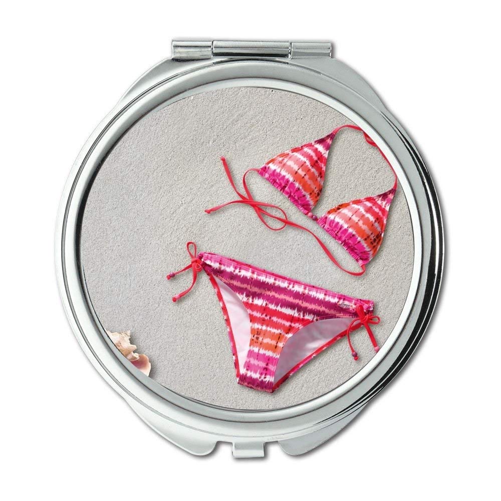 Mirror,makeup mirror,beach bikini sand,pocket mirror,portable mirror