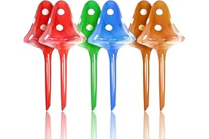 Famstar Plant Self Watering Globes Bulbs Planter Insert Automatic Plastic Watering Devices Plant Waterer Spikes for Indoor Outdoor,Self Irrigation System Lasts for One Week