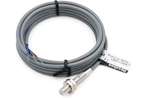 Heschen M6 Inductive Proximity Sensor Switch Shield Type LJ6A3-1-Z/BY Detector 1mm 10-30VDC 150mA PNP Normally Open(NO) 3 Wire