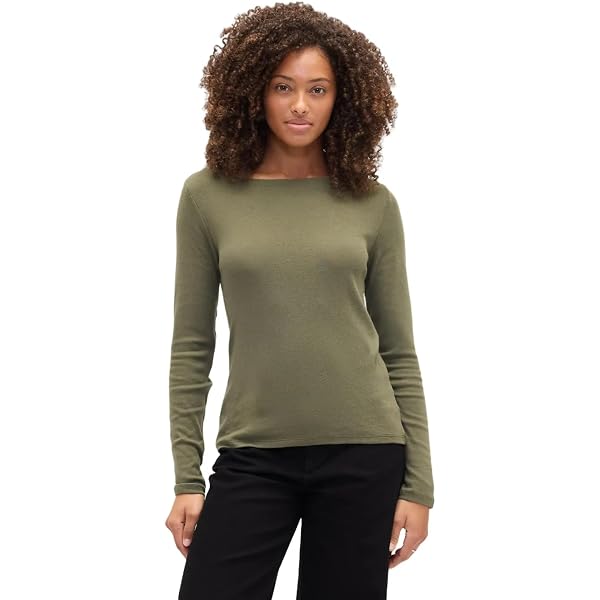 Madewell Womens The '90s Boatneck Tee in Compact Cotton Cherry 2XS