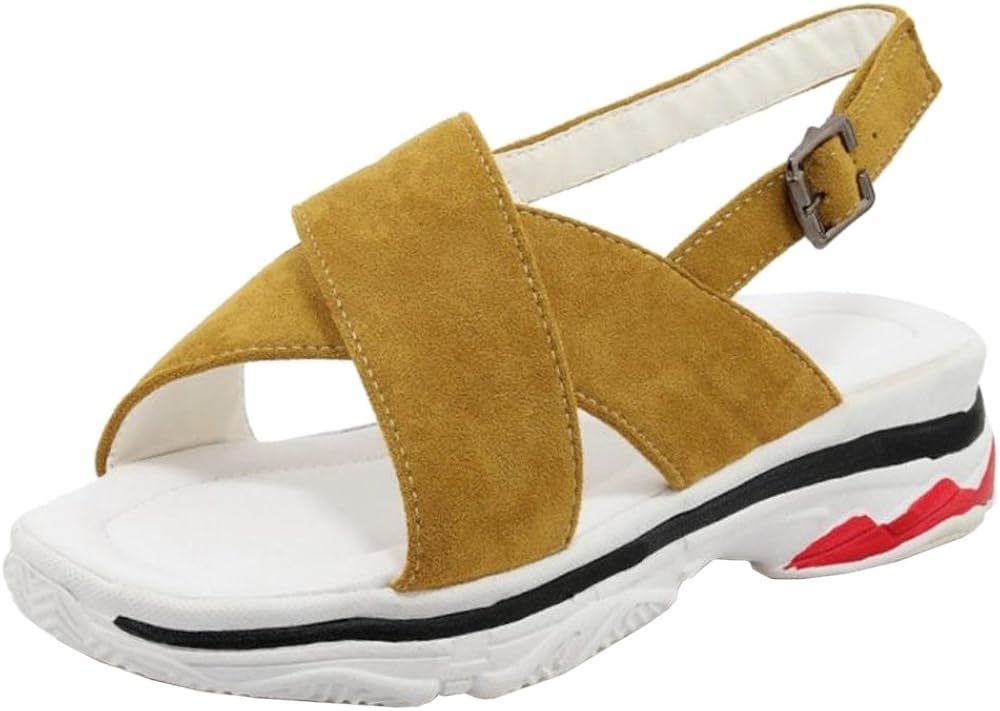 JOJONUNU Women Open Toe Sandals