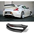 for Nissan Fairlady 370Z Z34 09-17 Amuse Rear Spoiler Trunk Wings Lip (with Lights) FRP Unpainted unfinish bodykits