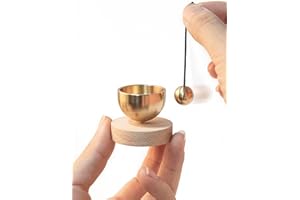 VANSUSKEIN MIni Singing Bowl Set Meditation Sound Bowl for Yoga, Meditation & Relaxation, Mindfulness,Chakra Healing, Stress Relief, Self-Regulation, Unique Spiritual Gifts for Women and Men (SMALL SIZE)