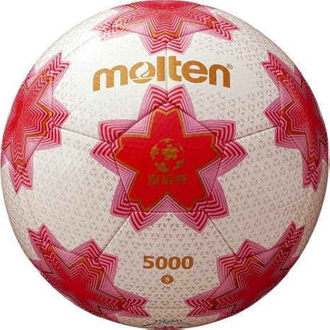 Molten モルテン サッカーボール 皇后杯 試合球 ホワイト ピンク 5号 F5e5001 モルテン Molten サッカーボール Amazon