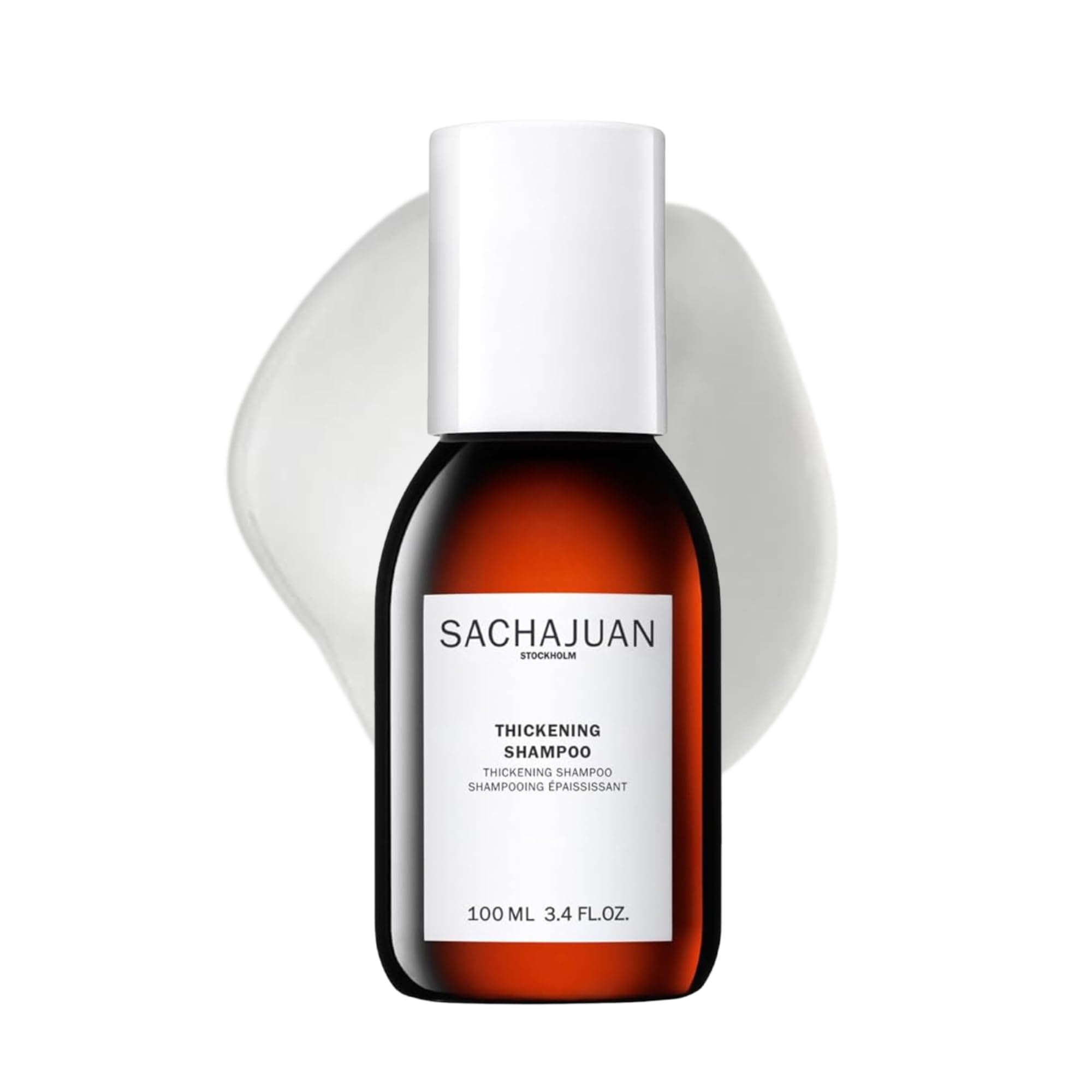 SACHAJUAN Thickening Shampoo 100ml For Long Lasting Volume & Fullness To Your Hair. With Ocean Silk Technology Nourishes & Strengthens Hair Ensuring It's Healthy, Soft & Shiny.