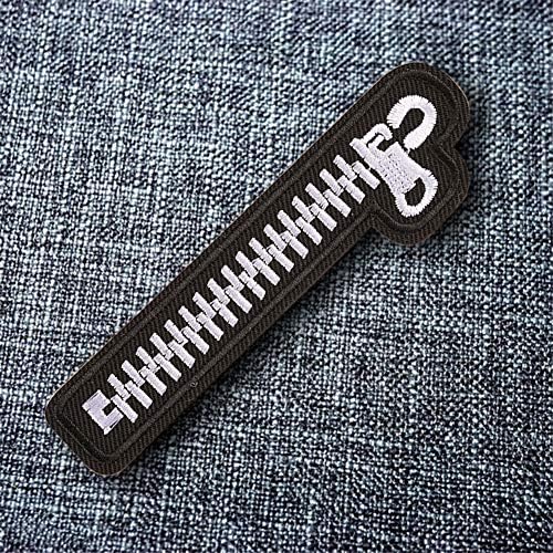 Embroidered patch of a cool and unique design.