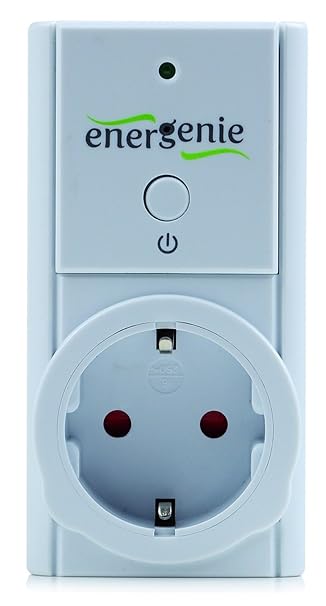 EnerGenie EG-PM1W Programmierbare IP-Steckdose mit WLAN-Schnittstelle/WLAN Repeater-Funktion weiß