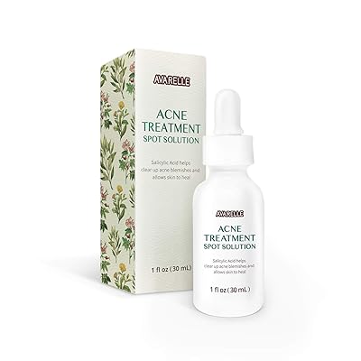 Acne Treatment Spot Solution Serum With 1.5% Salicylic Acid For Blemishes, Redness, Inflammation