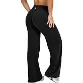 OQQ Yoga Pants Women Casual Soft Straight Leg Bottoms | High Waist, Moisture Wicking, Soft Comfortable Feel, 4-Way Stretch, Yoga, Work &amp; Casual Wear