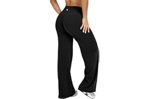 OQQ Yoga Pants Women High Waist Stretch Casual Soft Straight Leg Bottoms