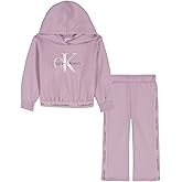 Calvin Klein baby-boys Calvin Klein 2 Pc Fleece Pant Set