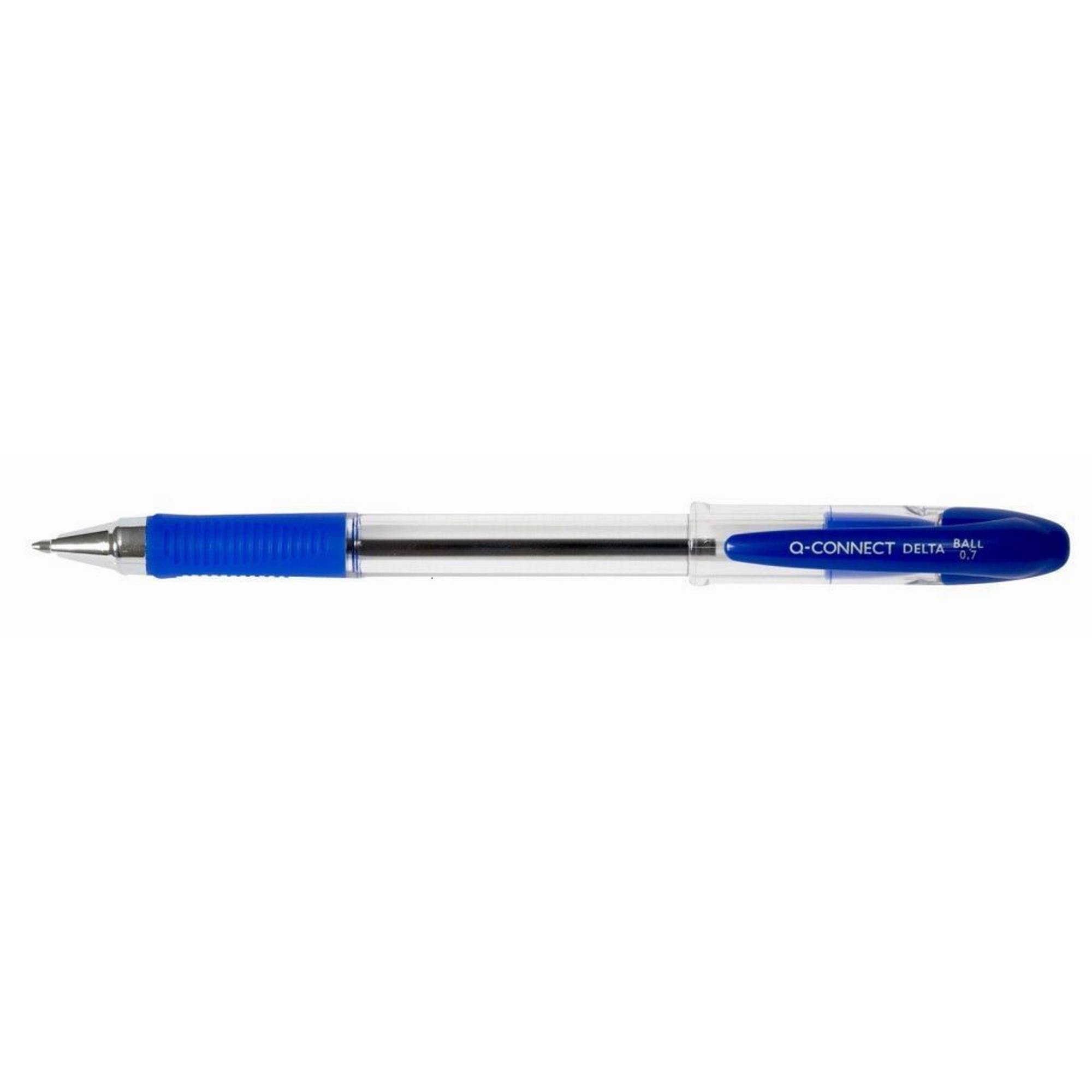 Q-Connect KF00376 Blue 12Pc (S) Ballpoint Pen