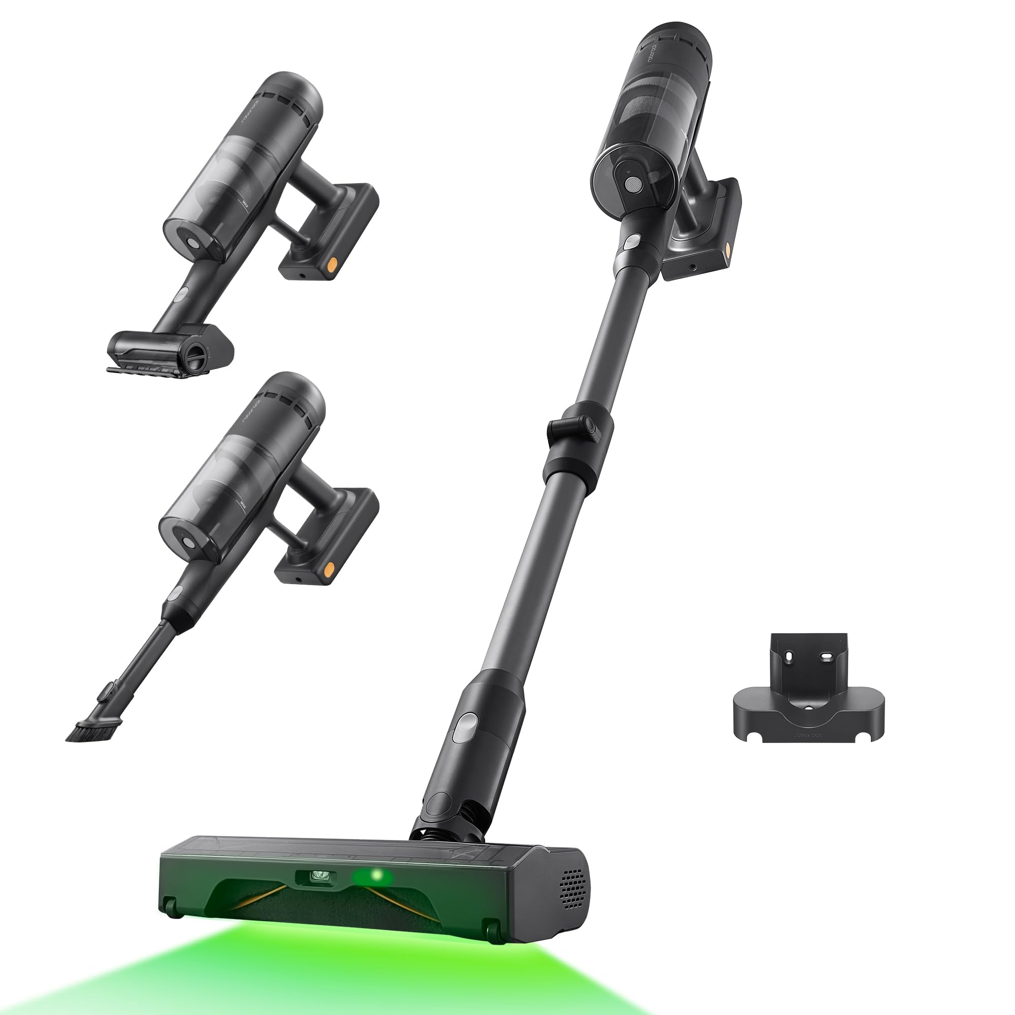roborock H60 Ultra Akku Staubsauger, 210AW kraftvolle Saugleistung, 90 Min. Maximale Laufzeit, 90° Flexibler Saugrohr, Staubsauger kabellos, Anti-Tangle Bürste für Teppiche, Hartböden, Tierhaare, Auto
