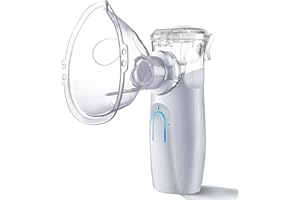 MAYLUCK Handheld Portable Inhaler Ultrasonic Nebuliser Strong Mist for Baby Kids Adults