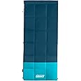 Coleman Kompact 20°F/30°F/40°F Sleeping Bag, Cool-Weather Adult Sleeping Bag with Heat Retention, Stuff Sack, & Snag-Free Zipper, Made of PFAS-Free Materials