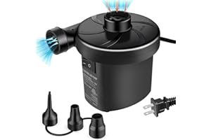 semai Pompe à air électrique portable à remplissage rapide pour canapé gonflable, matelas pneumatique, bouée, jouets de pisci