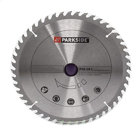 Lidl Ian 273460 Lame De Scie En Metal Dur 48 Dents Pour Scie Circulaire Parkside Ptks 2000 A1 Amazon Fr Bricolage