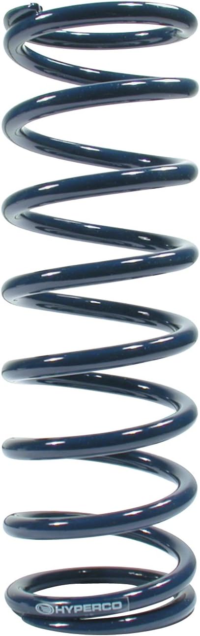 Hyperco 1810B0110 Blue 2.50" I.D. 10" Free Length Steel Coil-Over Spring with 110 lbs. Spring Rate