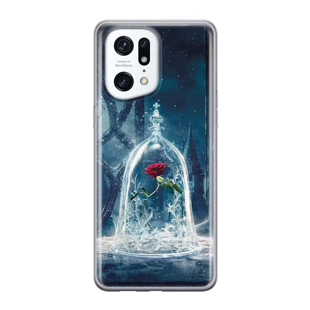ERT GROUP mobile phone case for Oppo FIND X5 PRO original and officially Licensed Disney pattern Beauty and the Beast 002 optimally adapted to the shape of the mobile phone, case made of TPU