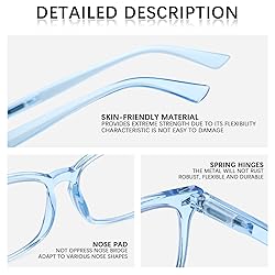 BONCAMOR Progressive Multifocus Reading Glasses Men
