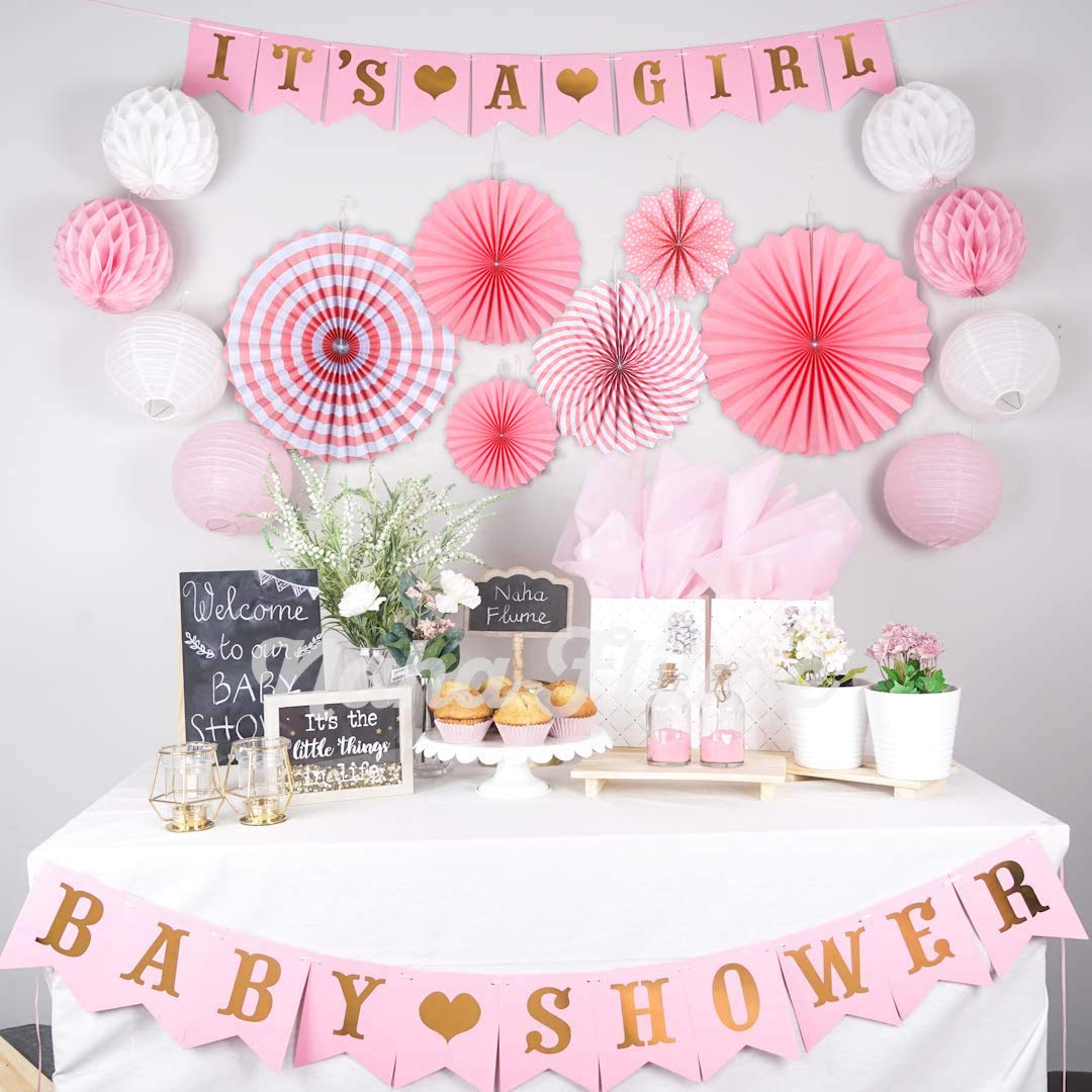 welcome baby girl party