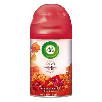 Airwick Freshmatic Scents of India Air-freshner Refill, Aromas of Kashmir - 250 ml