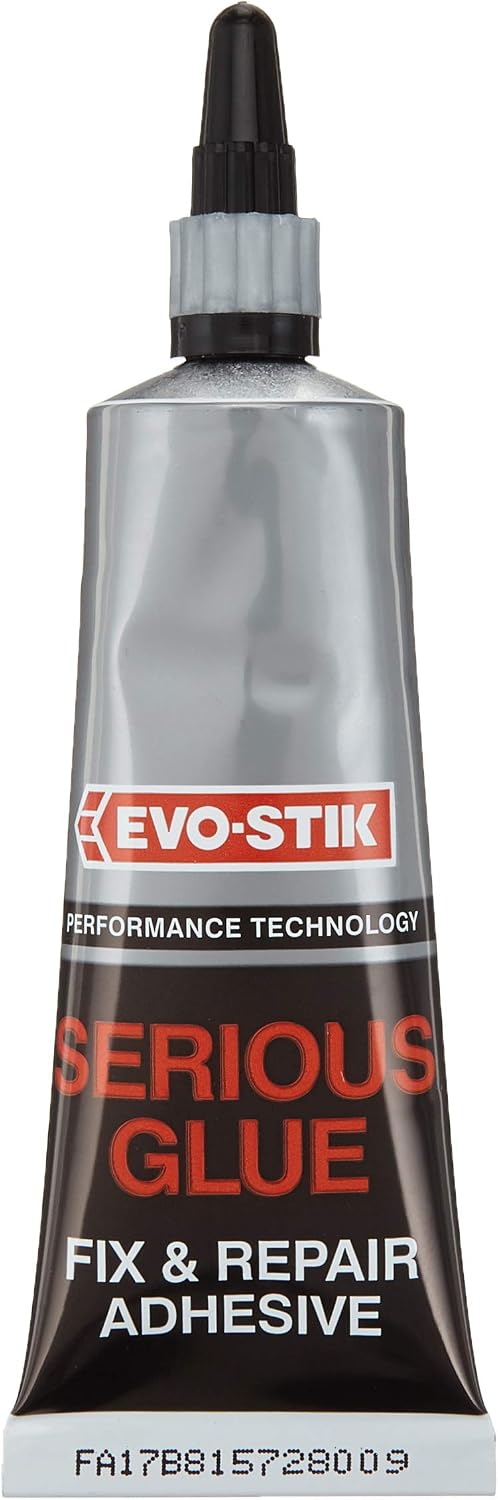 EVO-STIK Serious Glue 33g, High Strength, Waterproof, Ideal for Fixing and Repairs, Transparent Non-Drip Gel