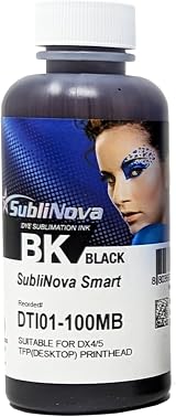 Ink Experts Sublinova Smart DTI Dye Sublimation Ink Black 100ml Professional view 1
