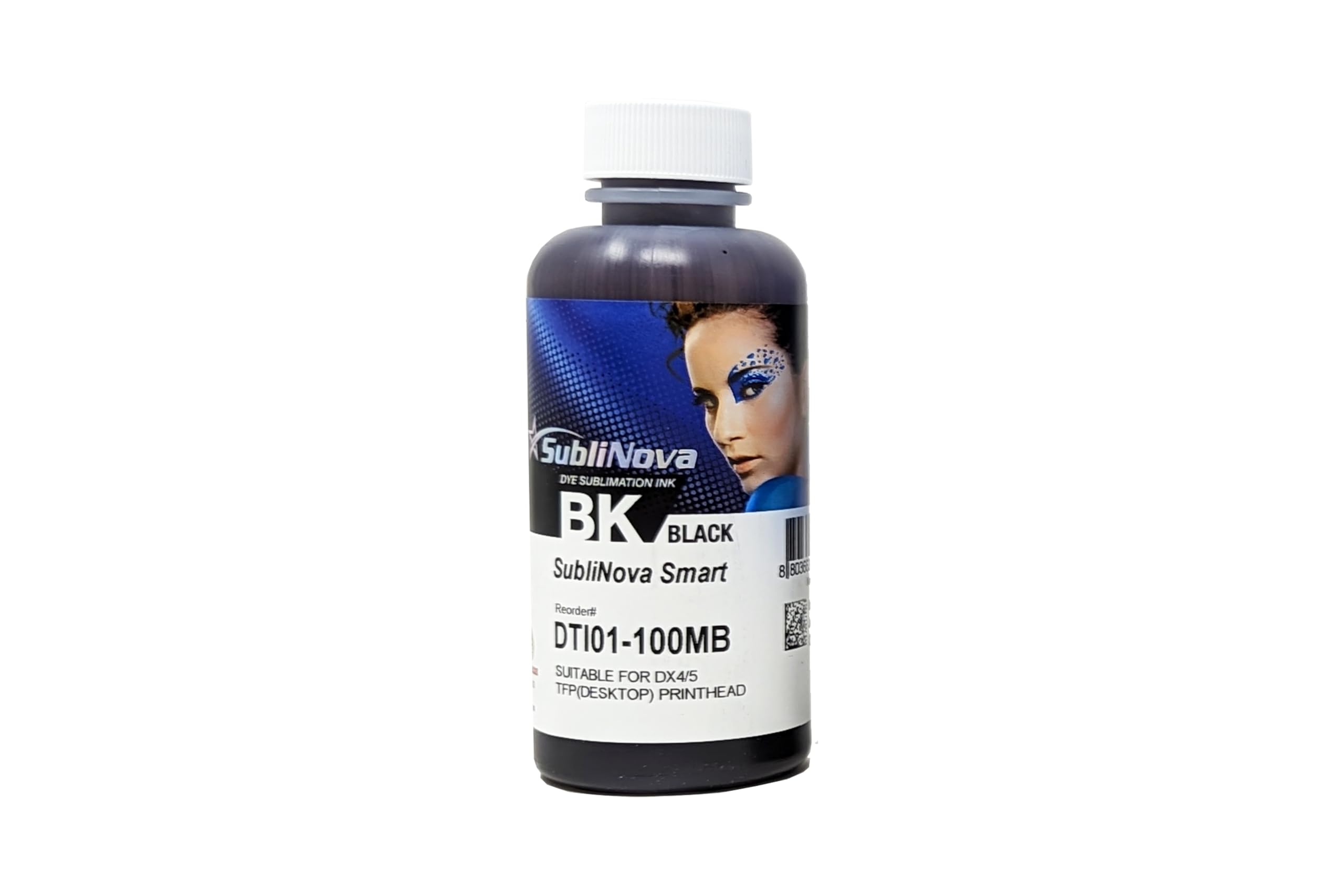 Ink Tec Sublinova Smart DTI Dye Sublimation Inks (Black, 100ml)