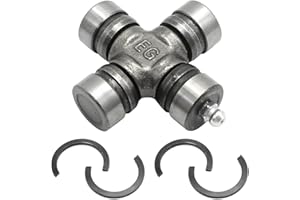 Aynaxcol 27200-38810 1PC U-Joint with 4PCS Clamps Replacement for Yamaha YFM350FW Big Bear 4x4 Front Driveshaft at Front Axle