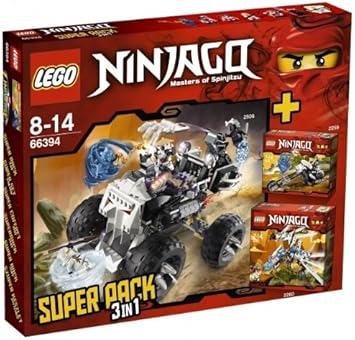 LEGO Ninjago 66394 Super Pack 3 en 1 (2506, 2260, 2259): Amazon.es ...