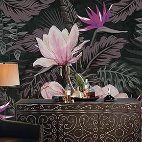 Wall Mural Tropical Rainforest Removable Self-Adhesive Large Wallpaper - 66x96 inches