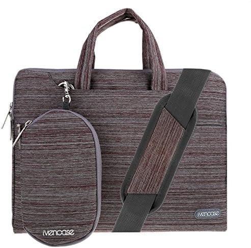 ivencase Laptop Shoulder Bag Suit Fabric Portable Briefcase Case for all 11-11.6 inch Tablet / Notebook / Computers / MacBook / MacBook Air / Chromebook - red