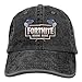 VR4U Fortnite-Horde Adjustable Vintage Washed Denim Baseball Cap Dad Hat Black