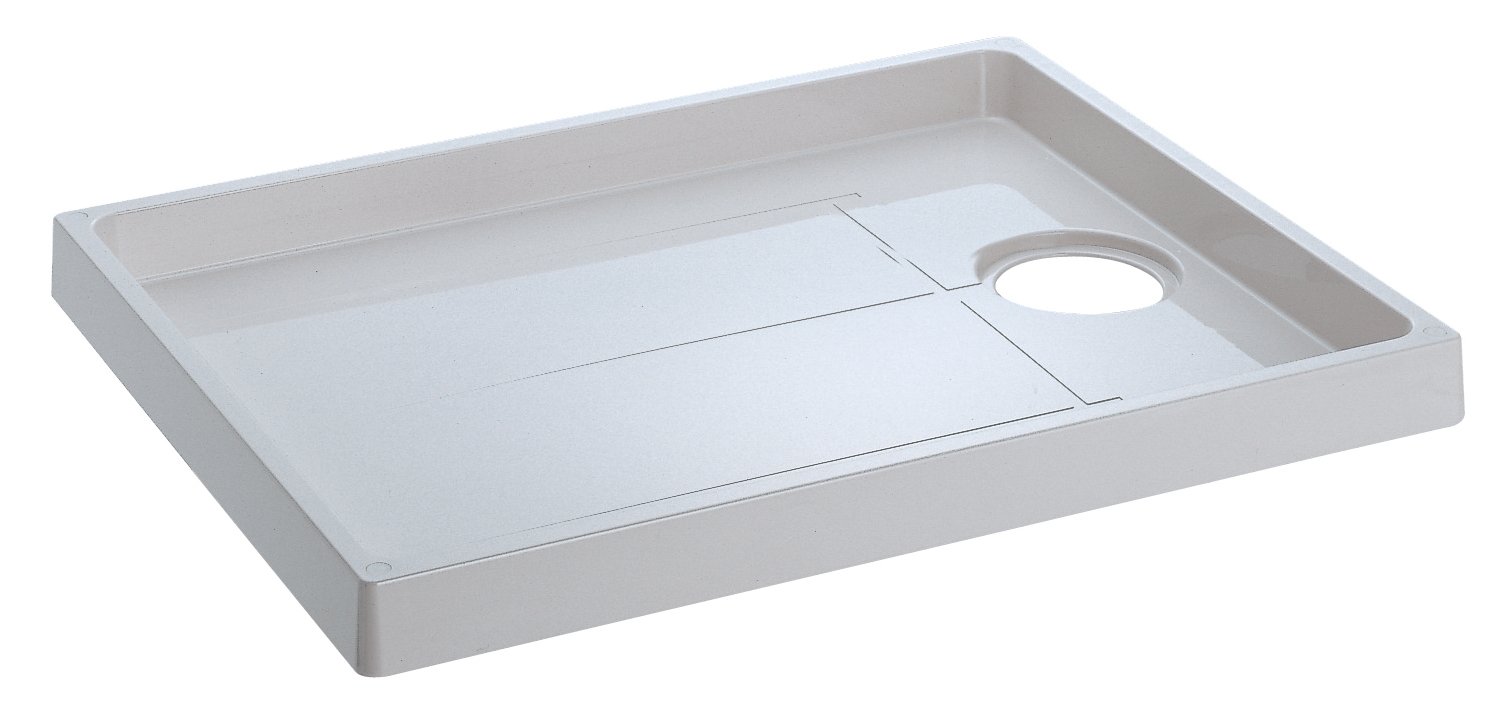 SANEI(サンエイ) 洗濯機パン 外寸640mm×800mm 耐荷重350kg アイボリーホワイト 点検口付 H541-800商品画像