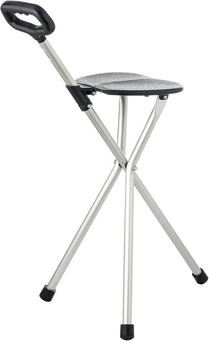 Amazon イーサプライ ステッキチェア 軽量 折畳み 三脚 Eex Ch40 イーサプライ 折りたたみチェア