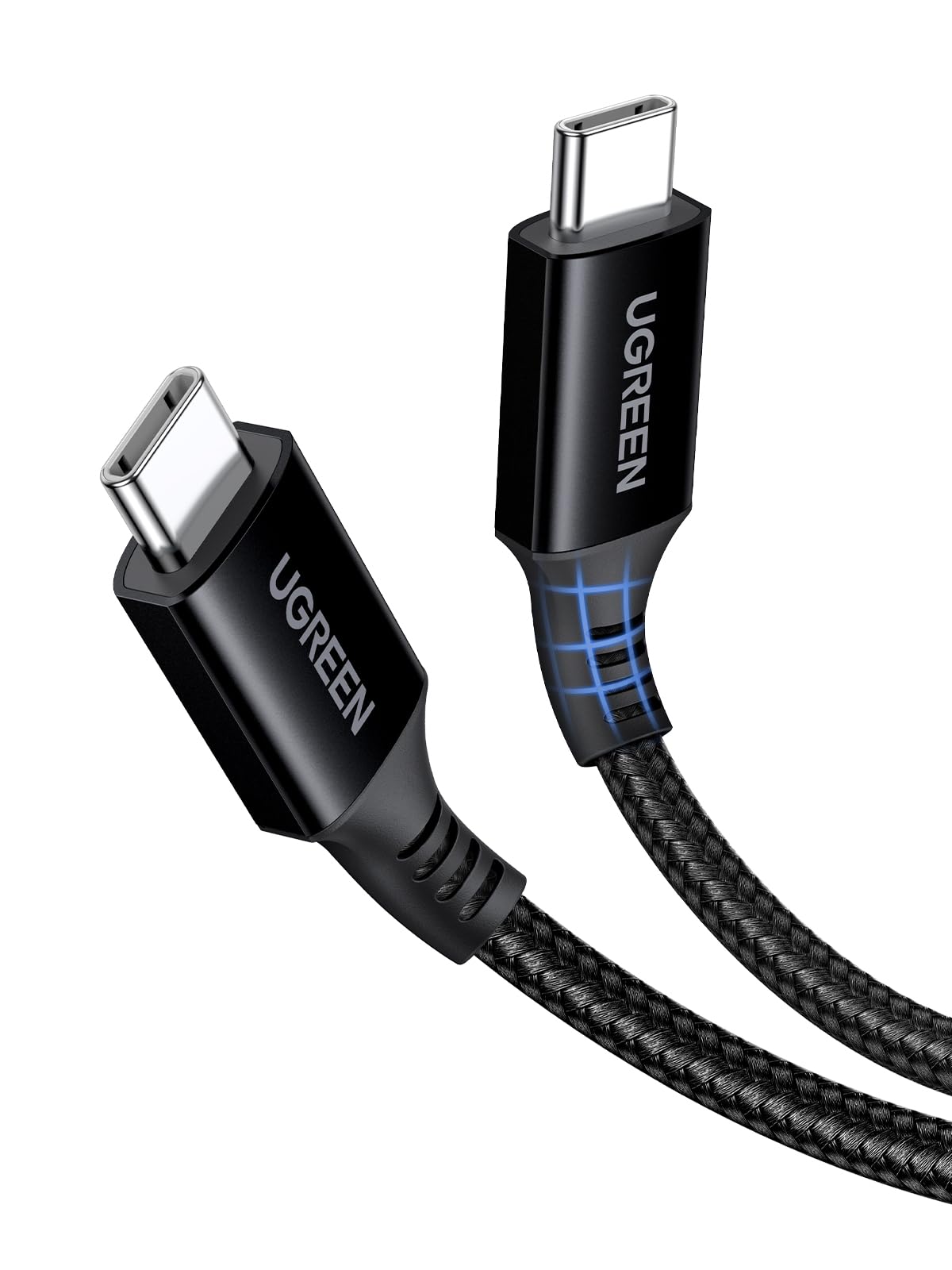 UGREEN USB C to USB-C Charger Cable 100W 5A Type C to C Fast Charging Compatible with MacBook Pro/Air, HP, Dell, iPad Pro 2025, iPhone Air/17/16 Plus/Pro/Pro Max, Galaxy S25 (1M)