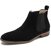Cestfini Chelsea Boots Men Classic Elastic Dress Boots Casual Men's Chelsea Ankle Boots