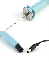 QWORK Electric Foam Cutter Hot Wire Pen 10CM 15W Polystyrene Cutting Kit view 5