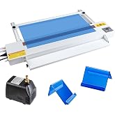 Digital Acrylic Plastic Bender, 24inch Acrylic Bending Machine with Adjustable Length&amp;Angle, Acrylic PVC Plastic Bender with Spare Heating Wire, 60cm Acrylic Strip Bender Heater, 0-100℃, 110V